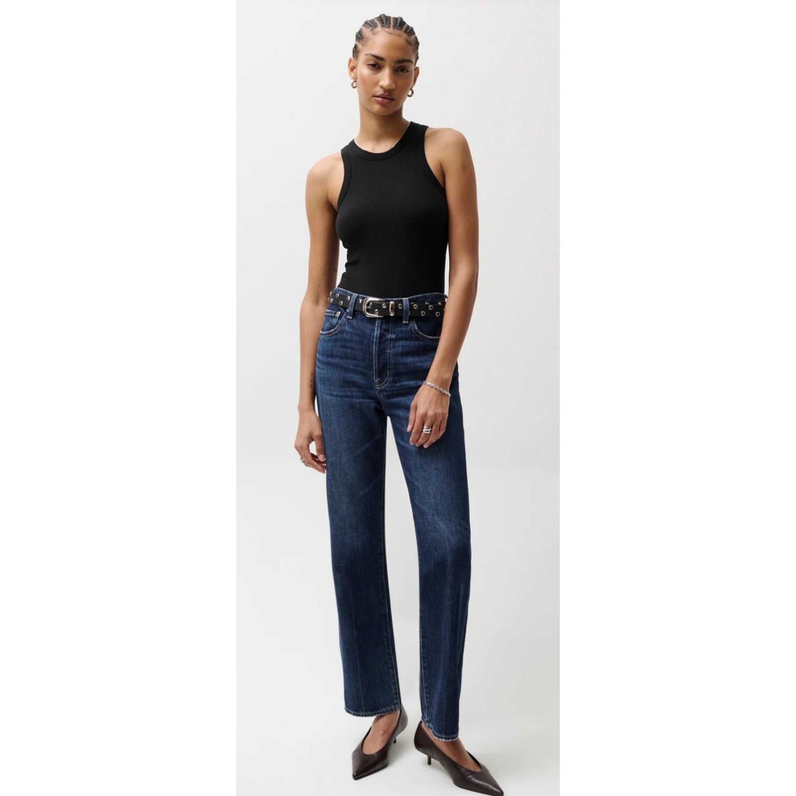 Petite Cassie Super High Rise Straight Jean - Cultivate